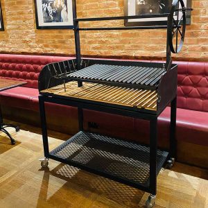 Tierra del Fuego Grill – Premium Argentine Wheel Grill with Brasero